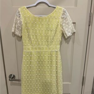 🛍️ Antonio Melani Lace Overlay Sheath Dress – Size 4